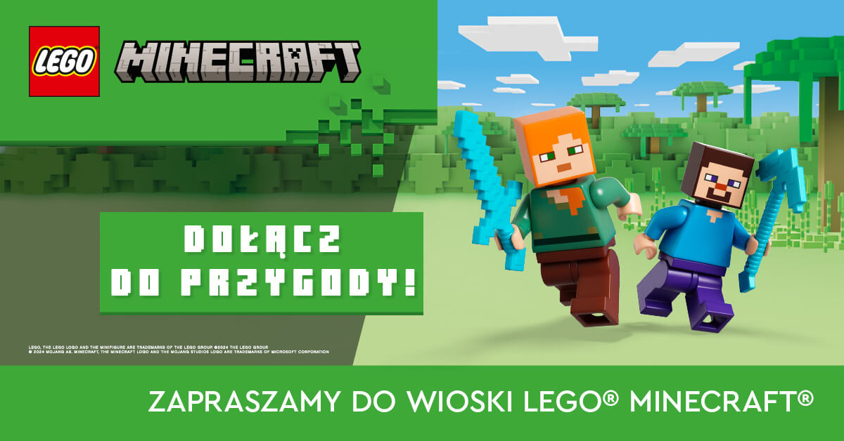 TataDeveloper - Lego Minecraft w Forcie Wola 01