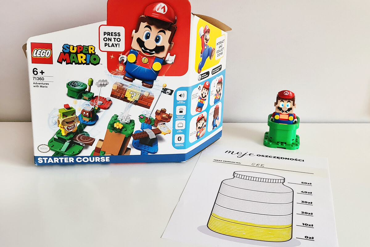 TataDeveloper - Dostała za swoje: oszczędzanie na Lego Super Mario